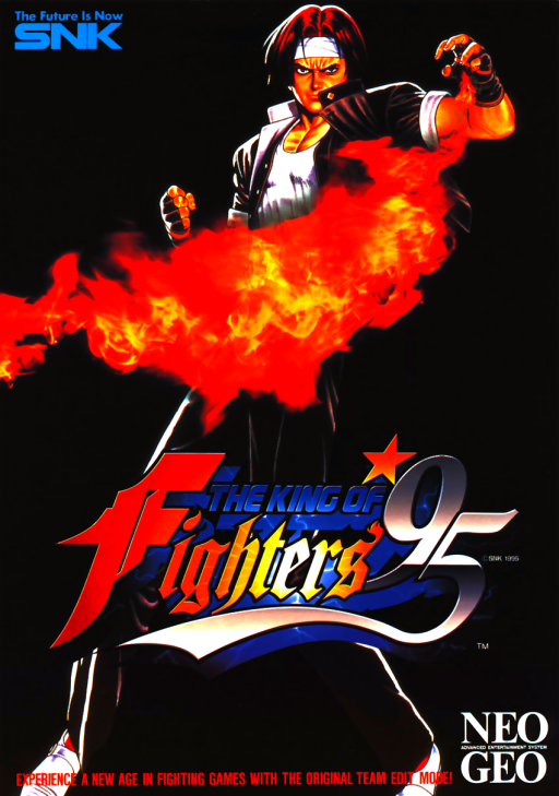 King of Fighters 95 box art for Neo Geo
